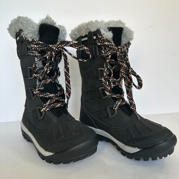 BearPaw Shoes - Bearpaw Desdemona - Women's Waterproof Winter Boot - 1706w Black - 6 Medium